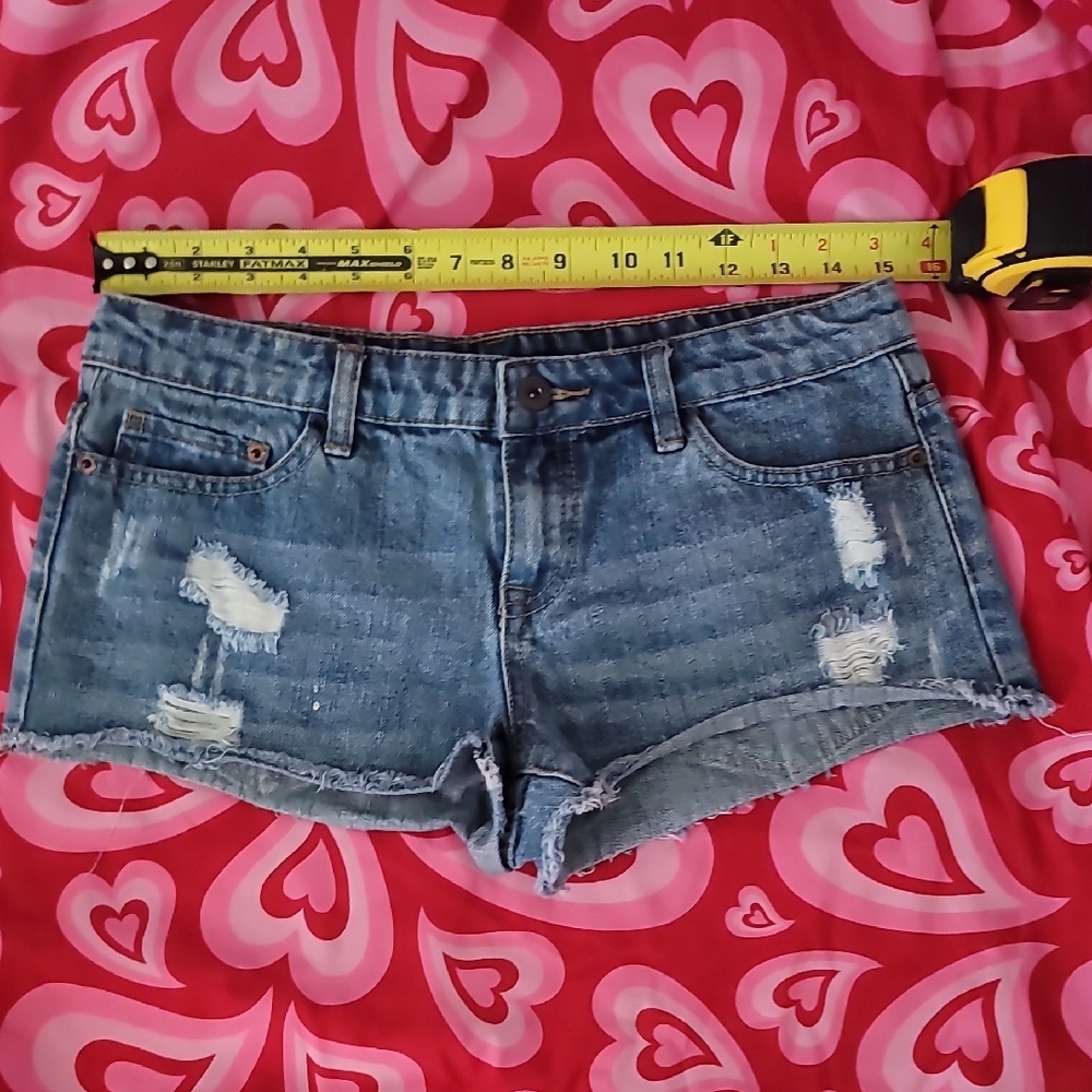 Forever 21 Distressed Denim Shorts